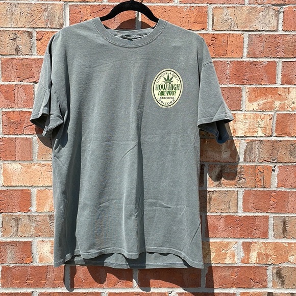Gildan Other - Mens size Large NWT t shirt Sedona Arizona Souvenir Shirt 100% cotton green